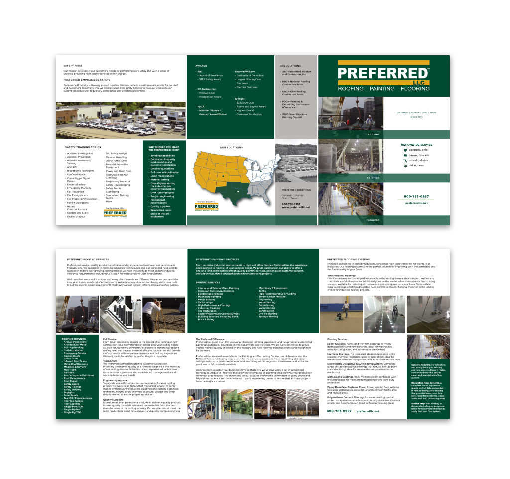 trifold brochure