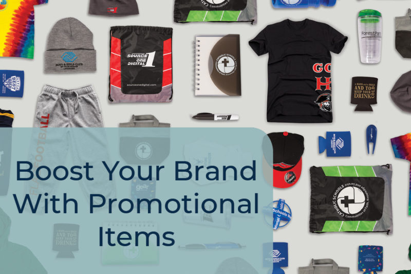 Boost your brand with promotional items