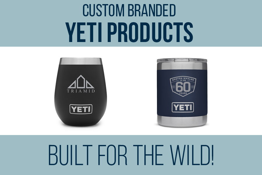 Custom branded YETI products