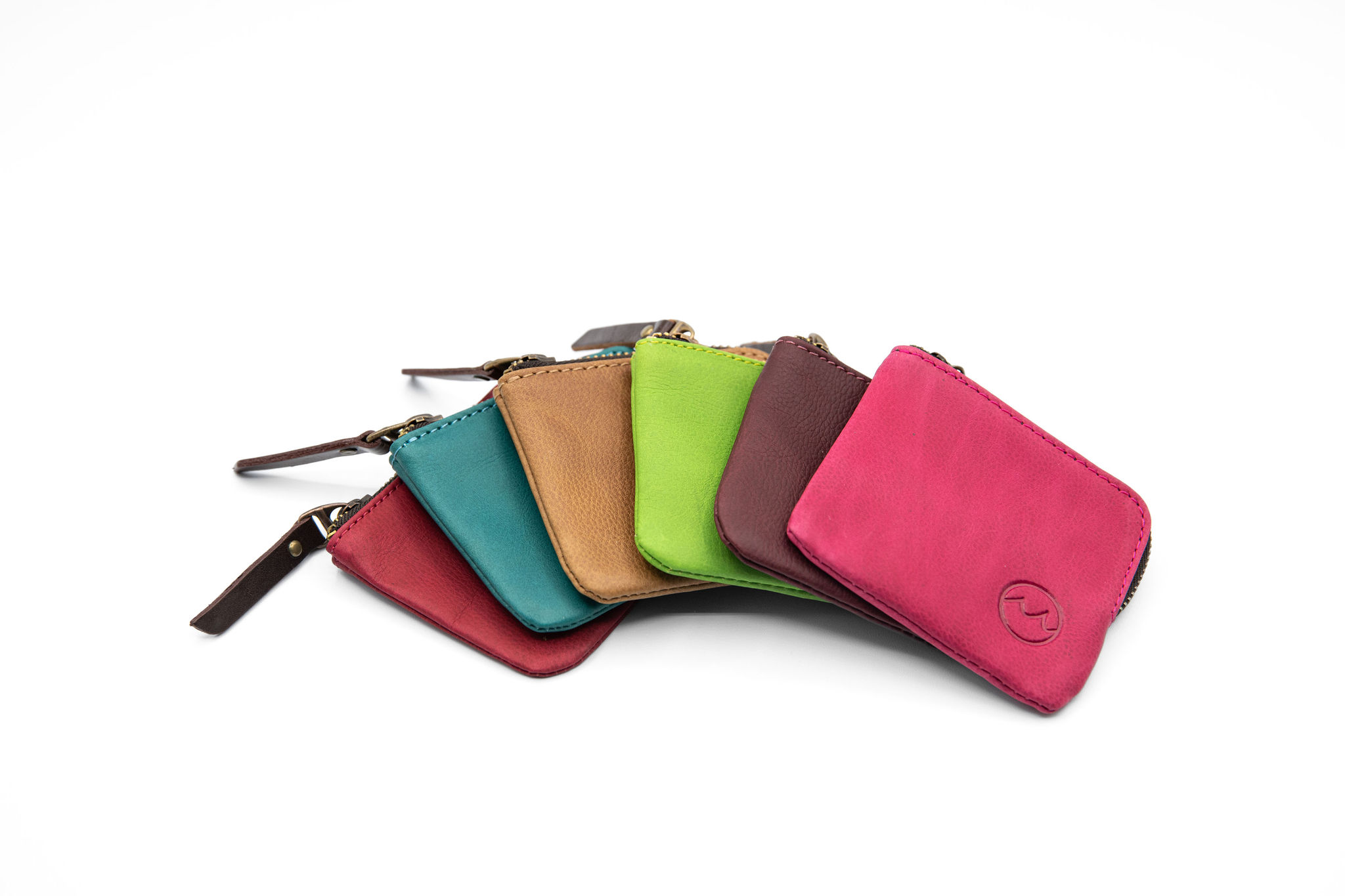BRANDED LEATHER POUCH
